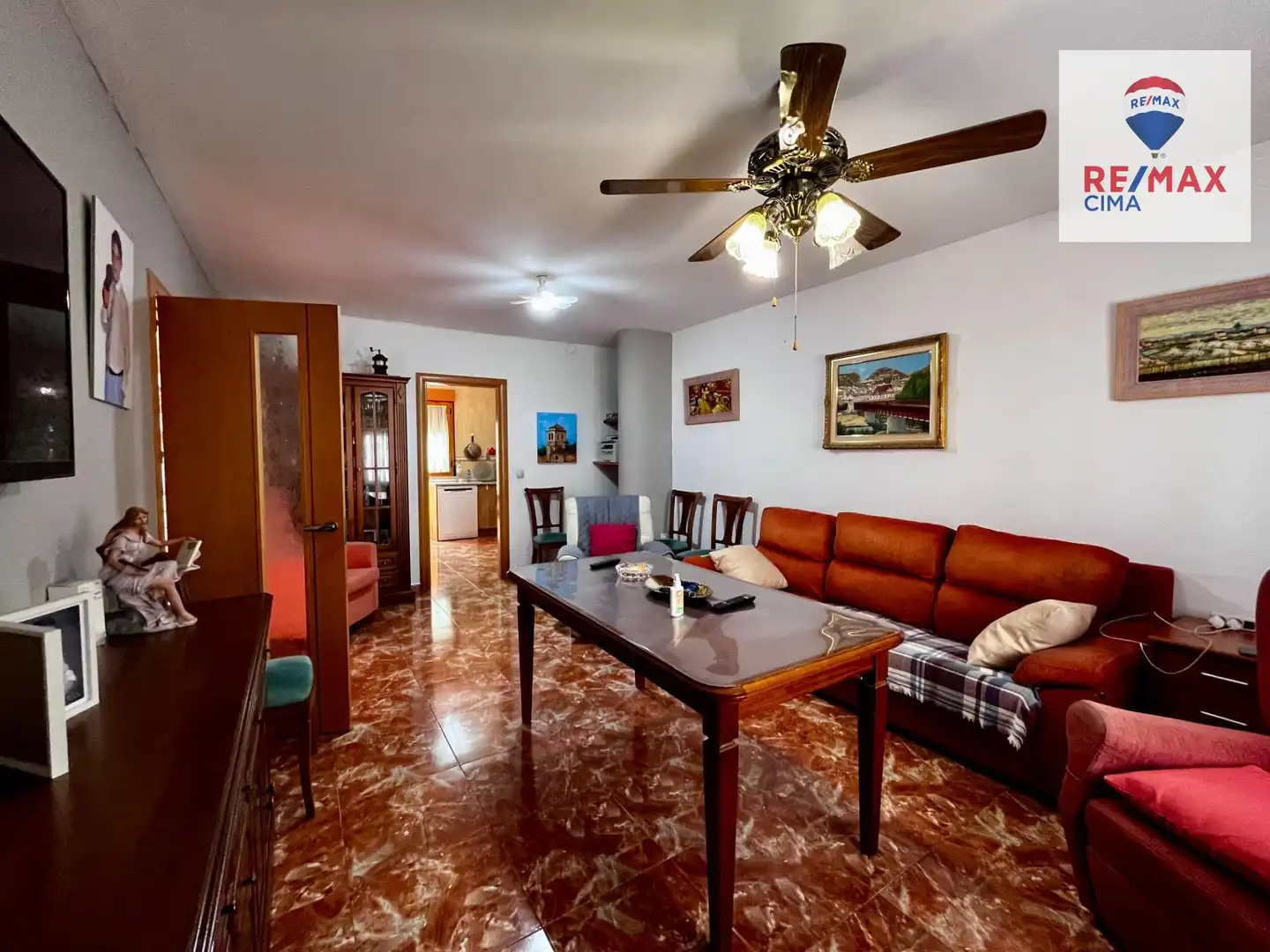 Sala de estar de Casa o chalet en venta en Galera con Aire acondicionado, Calefacción y Jardín privado