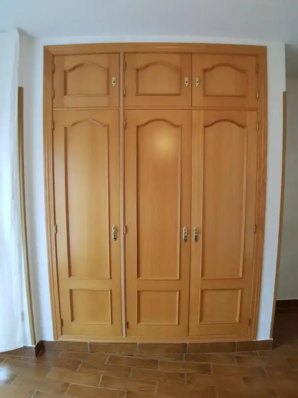 Schlafzimmer von Wohnung zur Miete in Madrid mit Heizung, Privatgarten und Terrasse