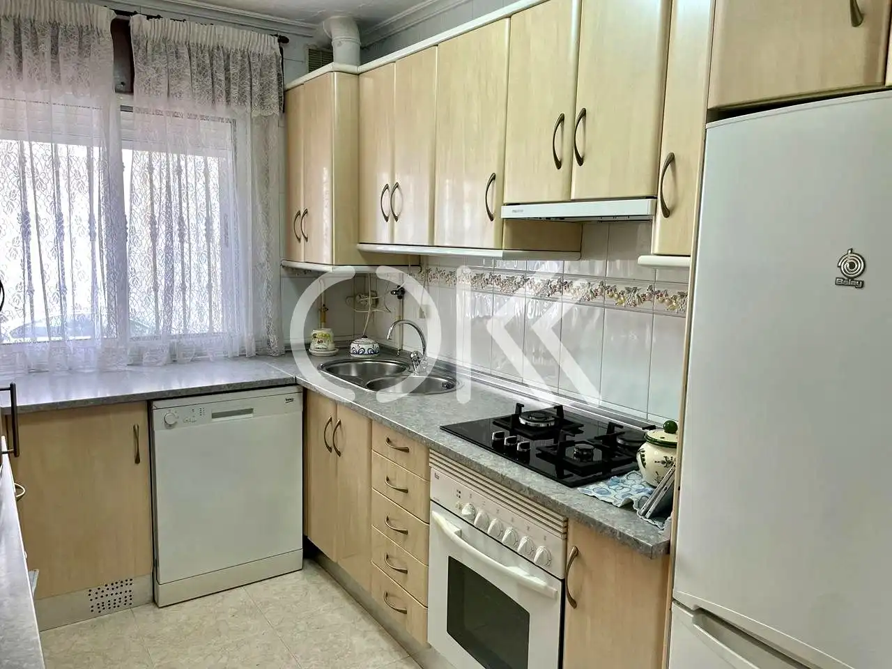 Kitchen of Ground floor for rent in Coria  with Air Conditioner, Heating and Furnished