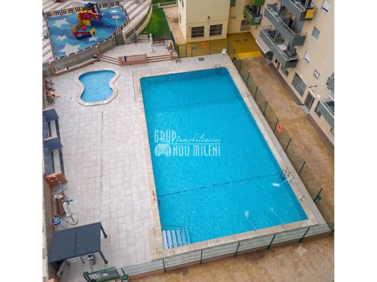 Swimming pool of Flat for sale in Sueca  with Furnished and Community pool
