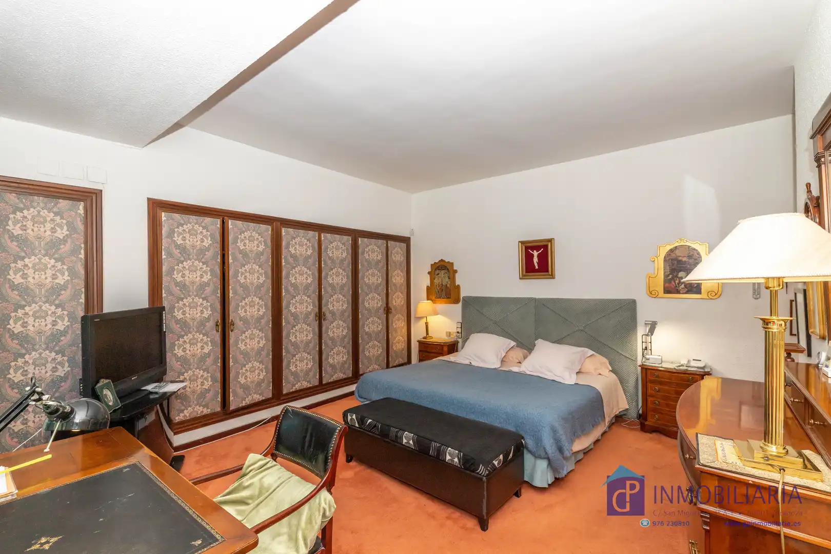 Habitación de Casa o chalet en venta en Zaragoza con Aire acondicionado, Calefacción y Jardín privado