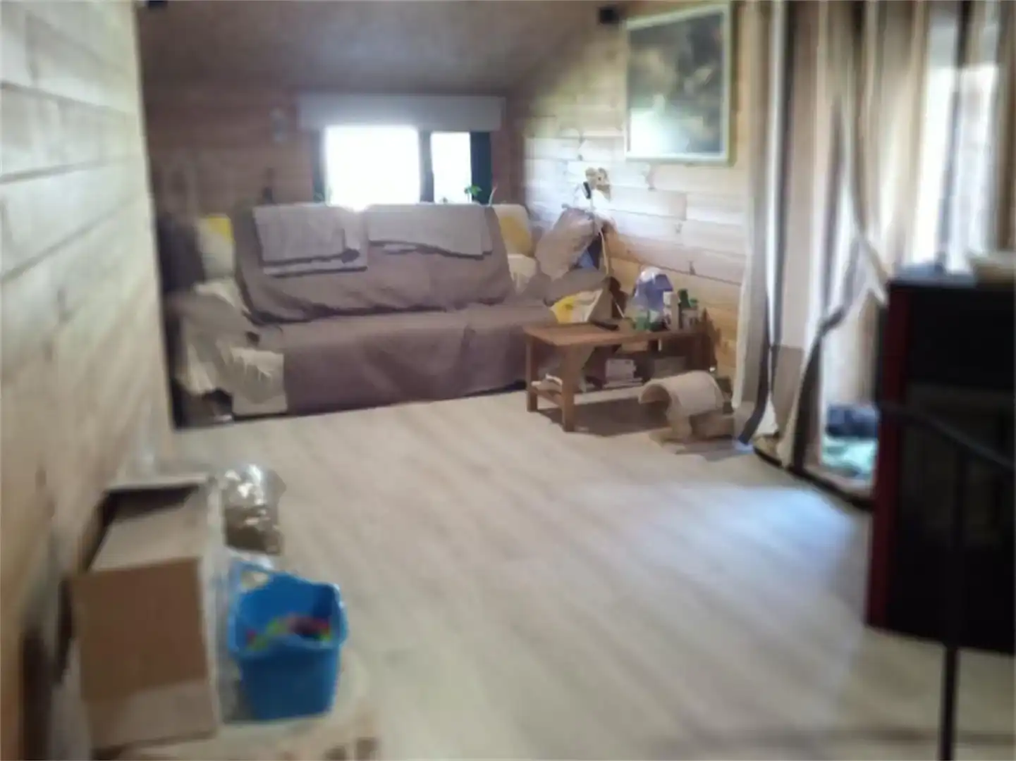 Sala de estar de Casa adosada en venta en Porqueira, Ourense