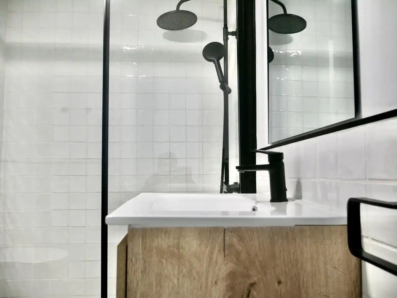 Baño de Piso de alquiler en Sevilla con Aire acondicionado, Calefacción y Terraza