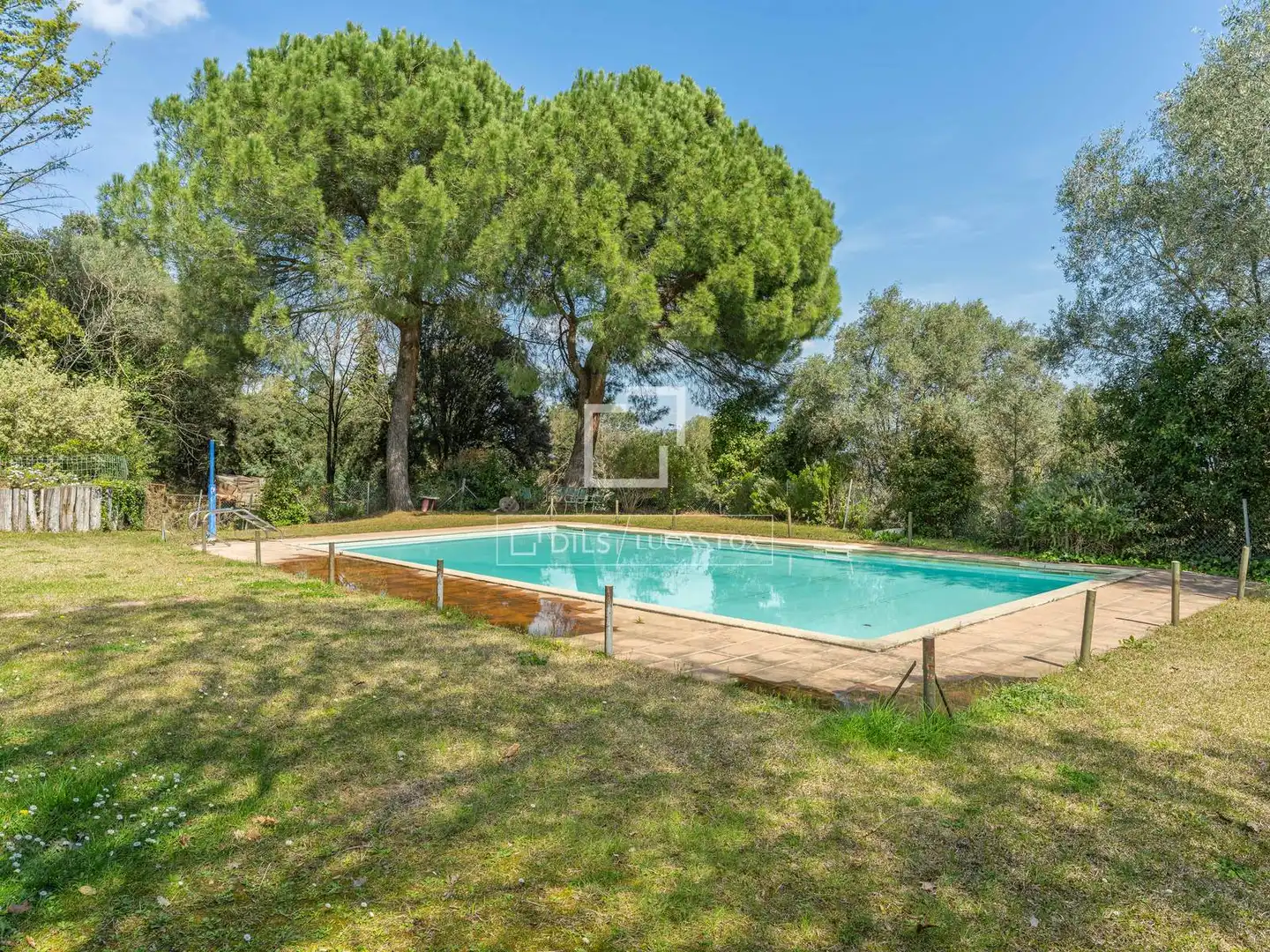 Swimming pool of Country homes for sale in Anglès  with Air Conditioner, Private garden and Terrace