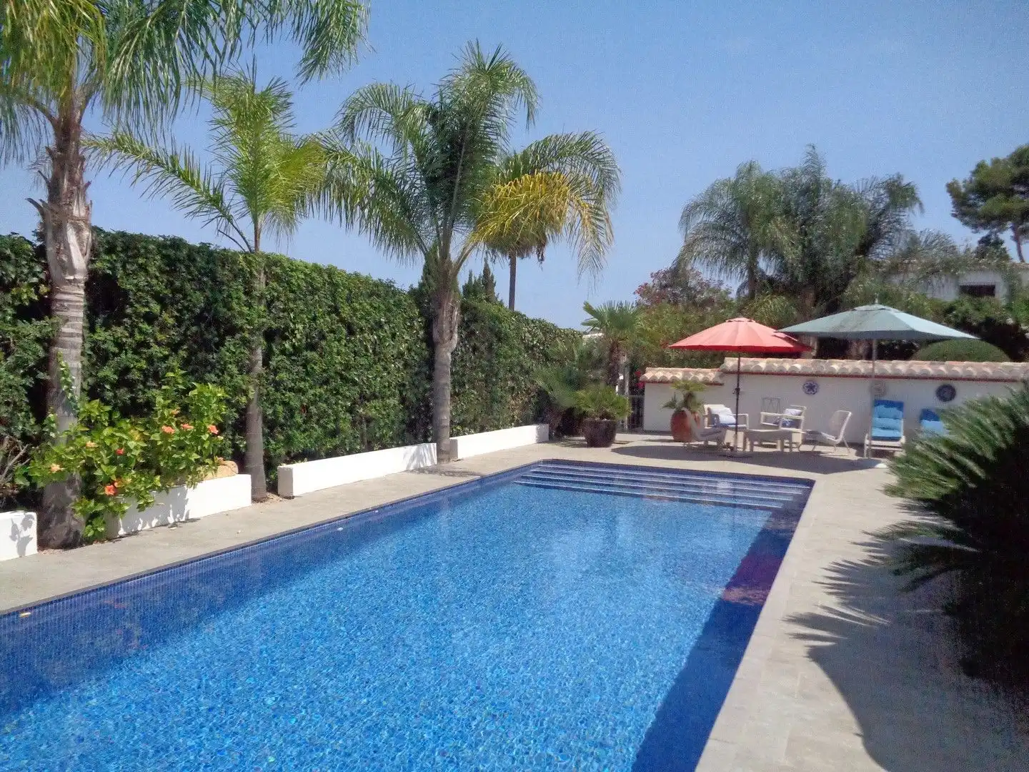 Piscina de Casa o xalet en venda en Jávea / Xàbia amb Aire condicionat, Calefacció i Jardí privat
