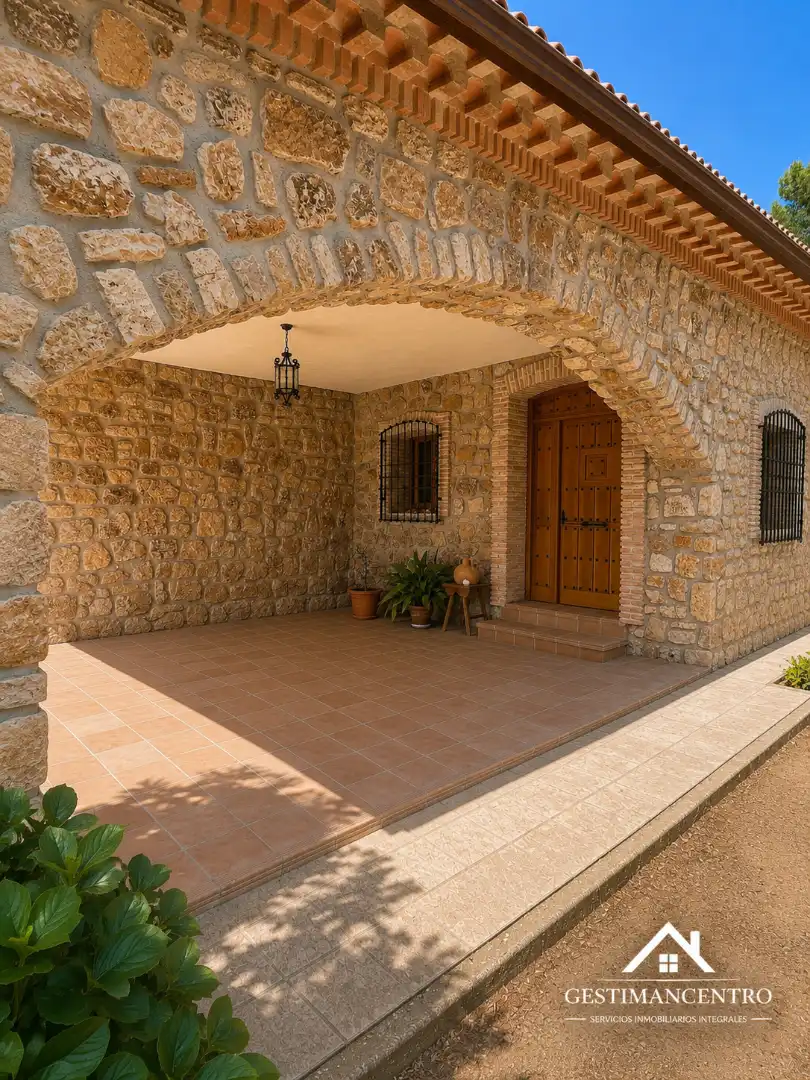Chalet con jardín en venta en Tomelloso