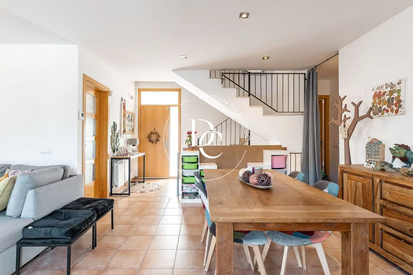 Comedor de Casa o chalet en venta en Canyelles con Aire acondicionado, Calefacción y Jardín privado