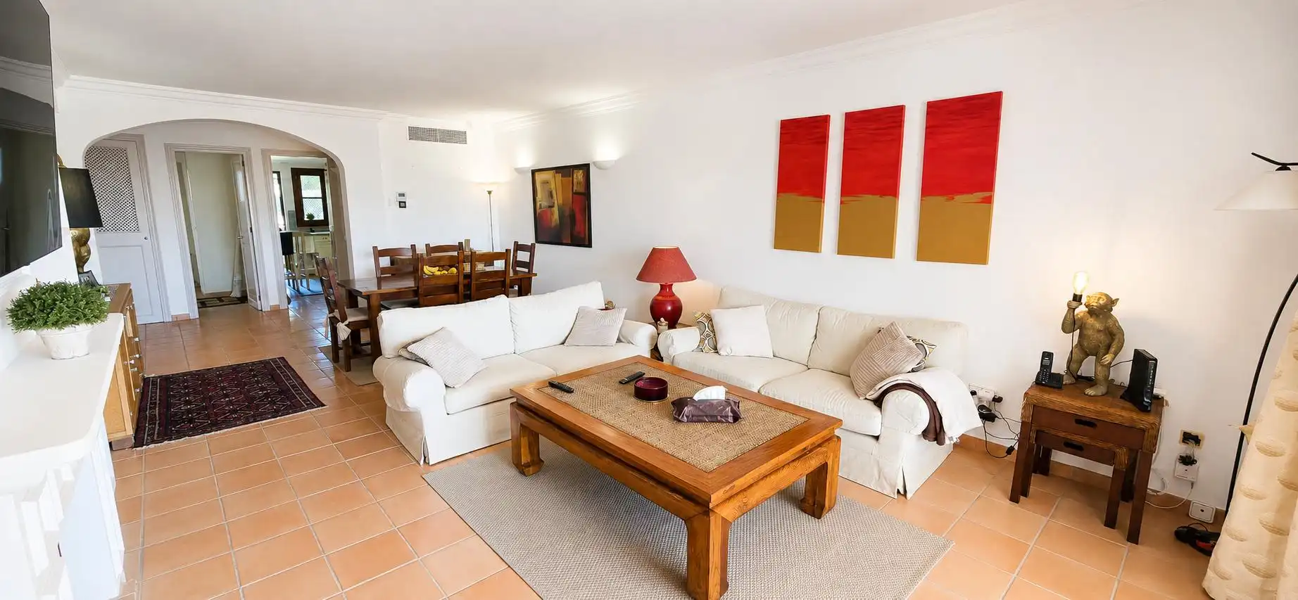 Living room of Flat for sale in Calvià  with Air Conditioner, Heating and Private garden