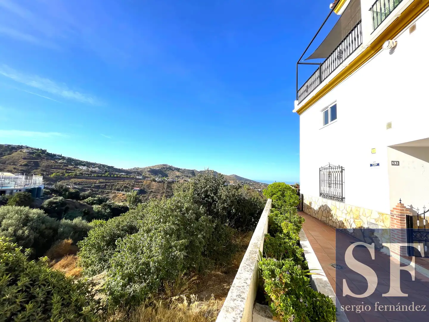 Vista exterior de Apartamento en venta en Cómpeta