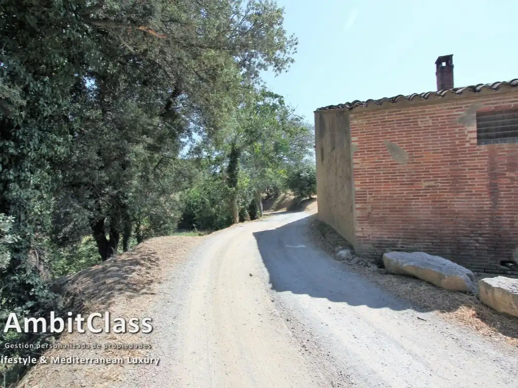Vista exterior de Finca rústica en venda en Sant Pere de Vilamajor amb Calefacció i Internet