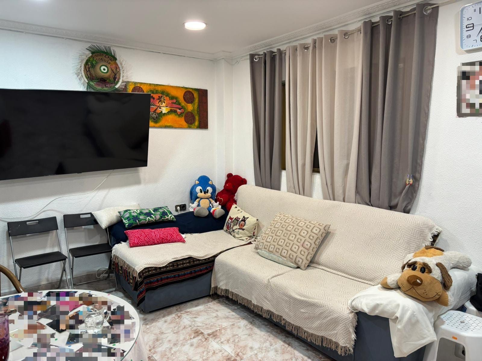 Living room of Flat for sale in  Sevilla Capital  with Terrace