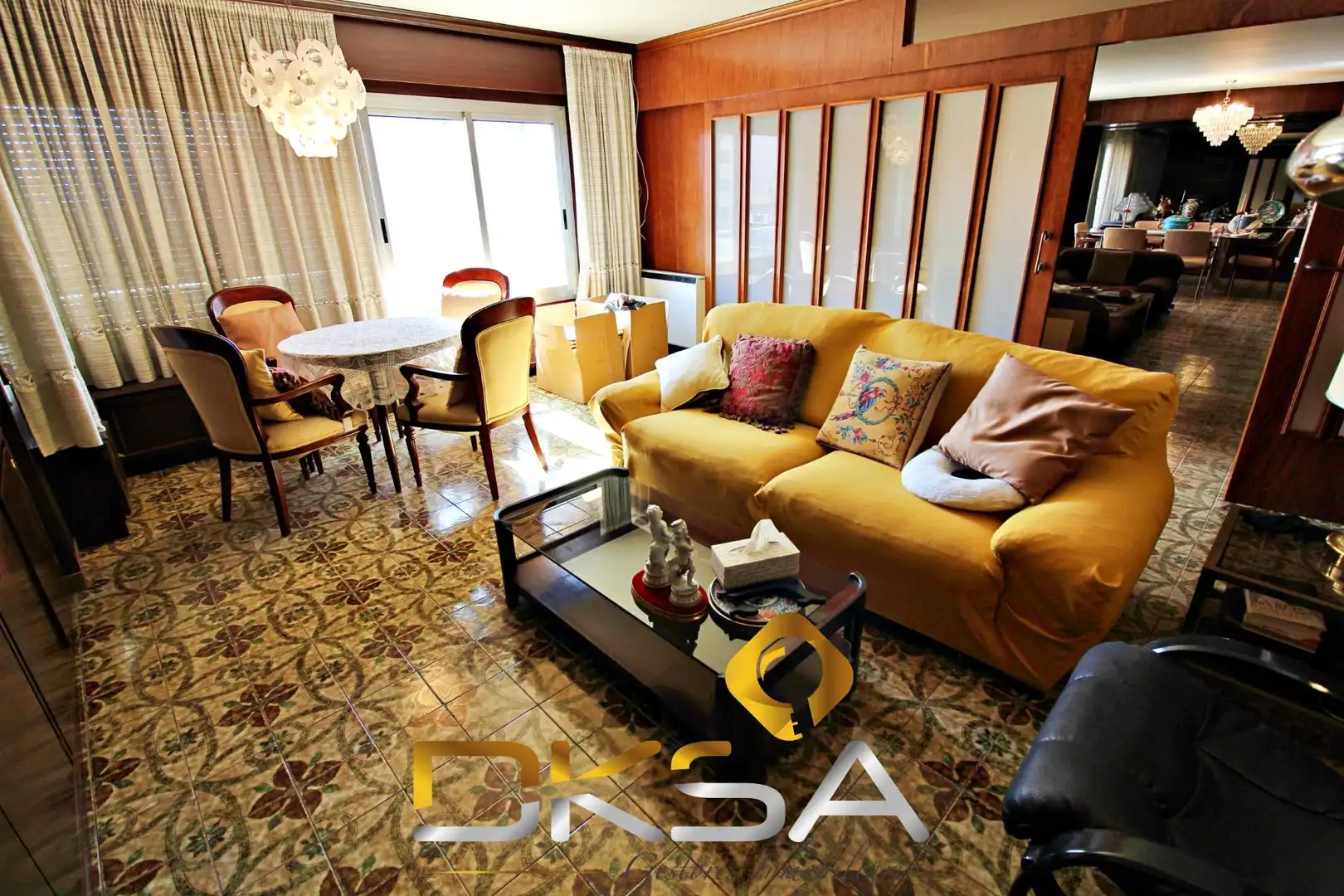 Wohnzimmer von Wohnung zum Verkauf in Vila-real mit Heizung, Terrasse und Möbliert