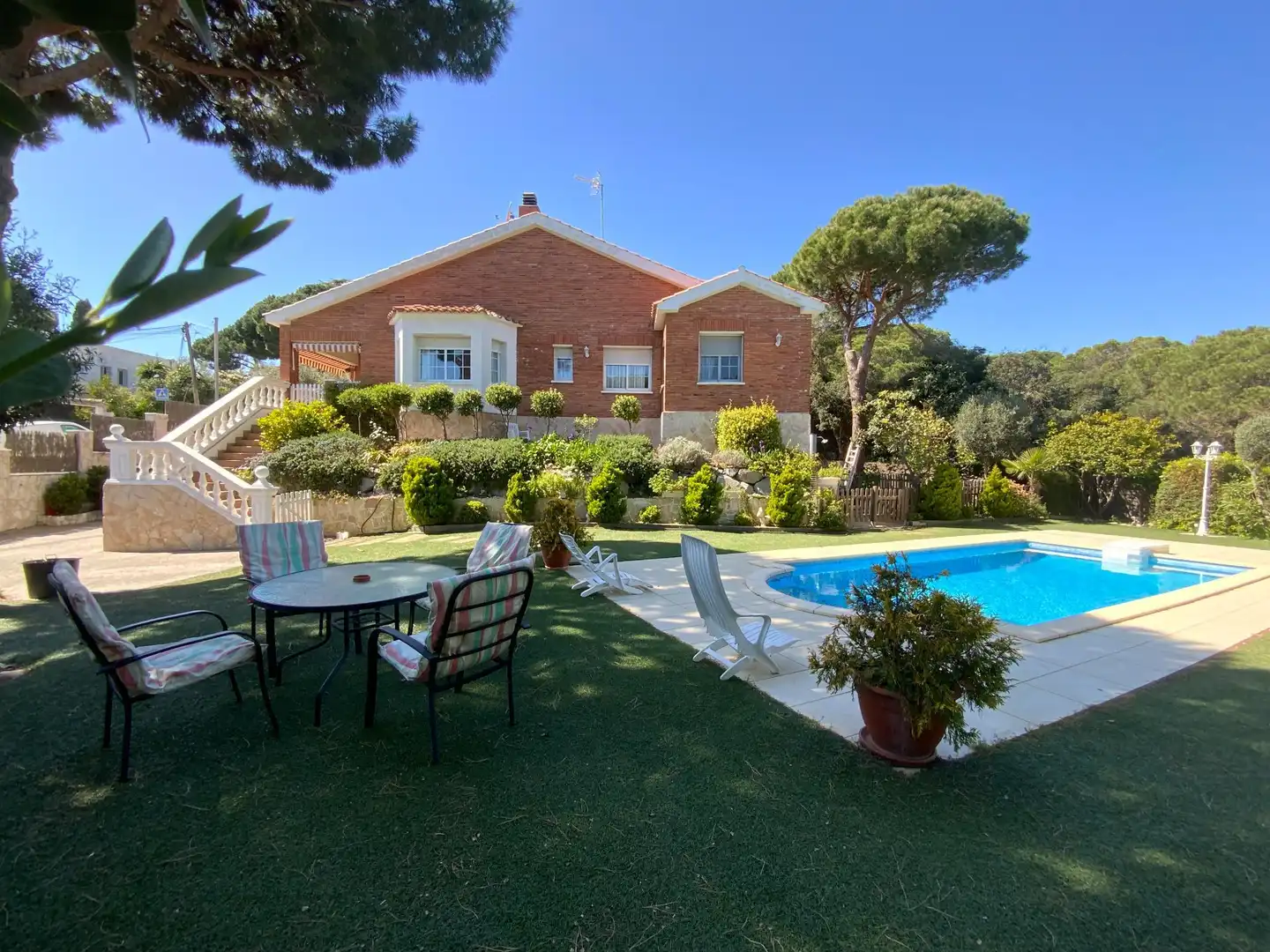 Jardín de Casa o chalet en venta en Sant Vicenç de Montalt con Calefacción, Jardín privado y Trastero