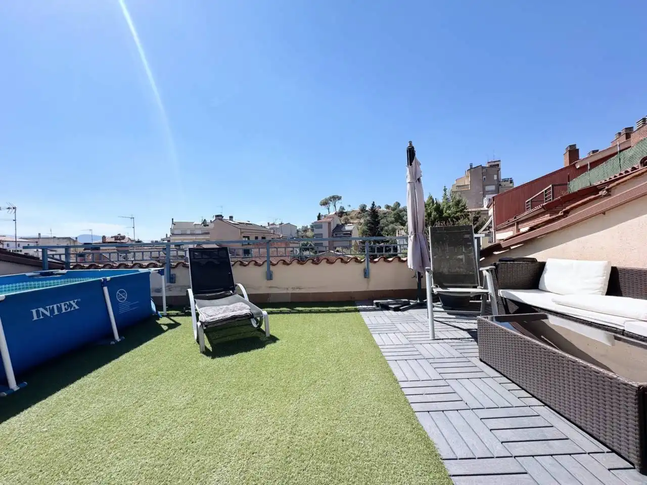 Terrasse von Maisonette zum Verkauf in Manresa mit Klimaanlage, Heizung und Parkett
