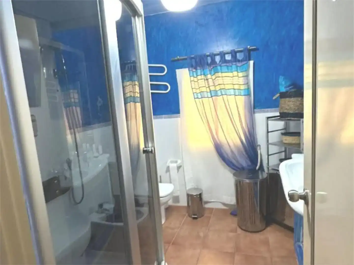 Badezimmer von Wohnung zur Miete in Écija mit Klimaanlage und Balkon