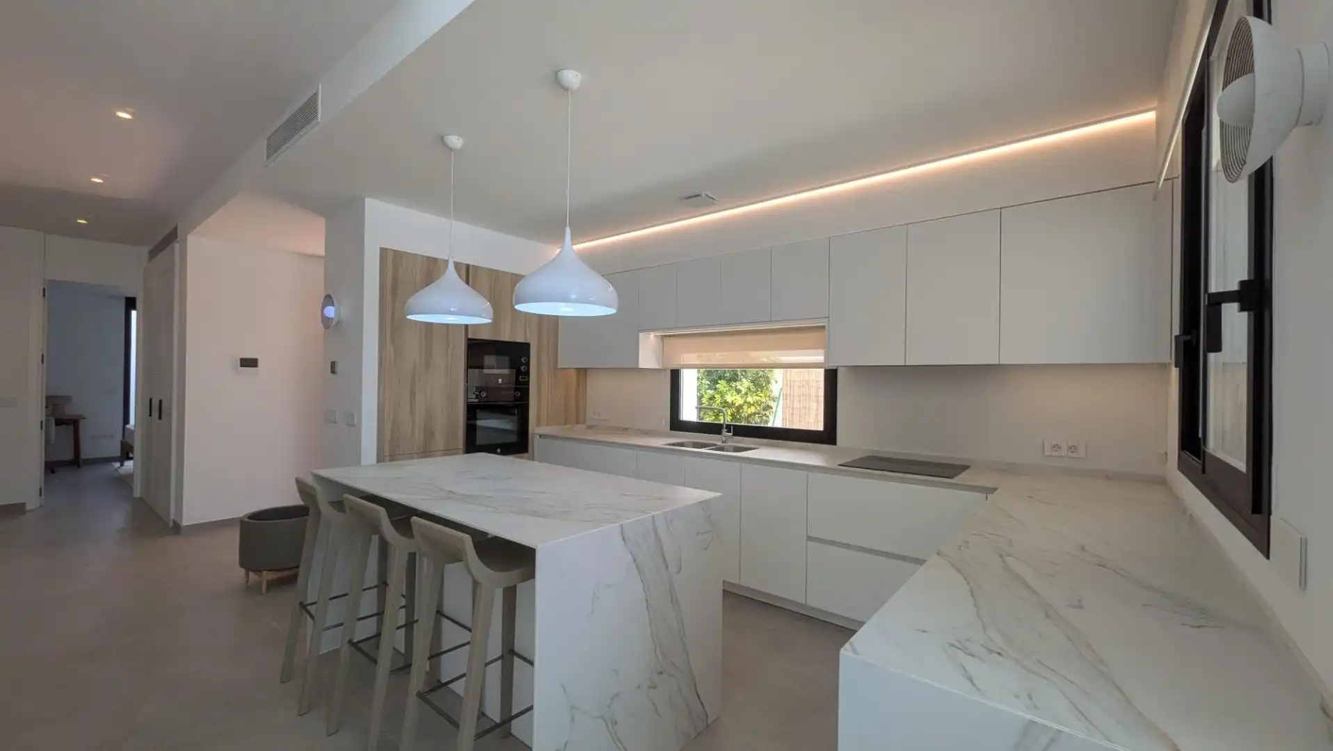 Kitchen of Houses for sale in L'Alfàs del Pi  with Air Conditioner, Heating and Terrace