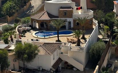 Exterior view of House or chalet for sale in El Campello  with Air Conditioner, Terrace and Swimming Pool