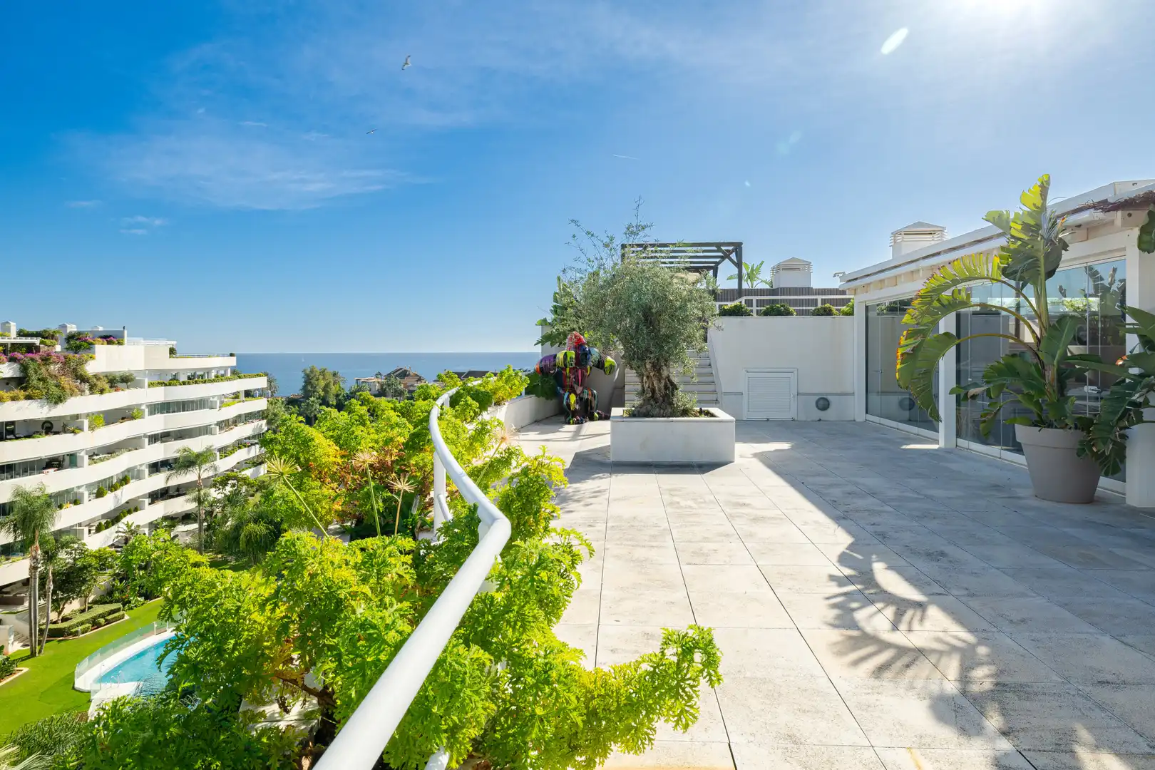 Terraza de Ático en venta en Nueva Andalucía