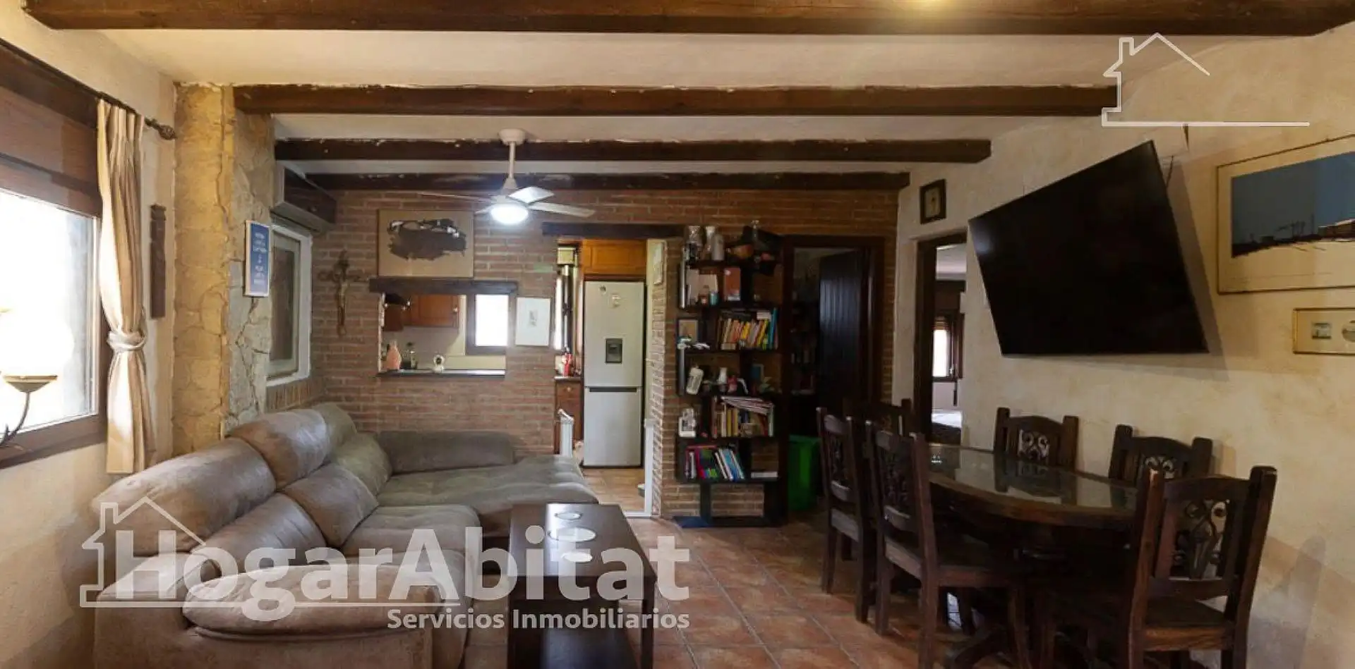 Exterior view of Houses for sale in Náquera  with Air Conditioner, Private garden and Terrace