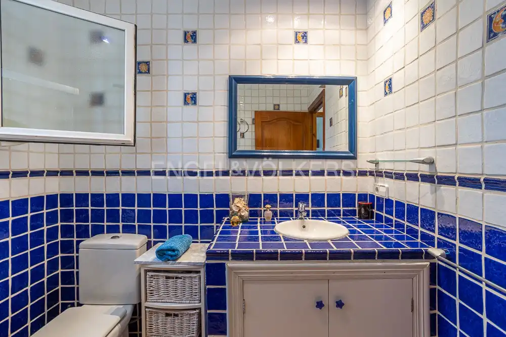 Bathroom of Country homes for rent in Dénia  with Air Conditioner, Heating and Private garden