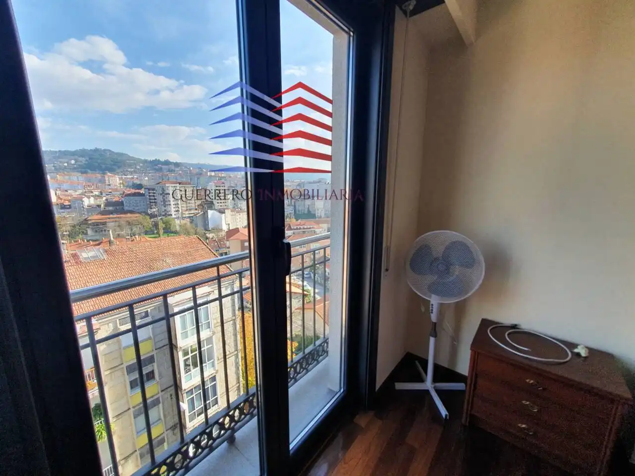 Terrasse von Wohnung zur Miete in Ourense Capital  mit Heizung, Parkett und Terrasse