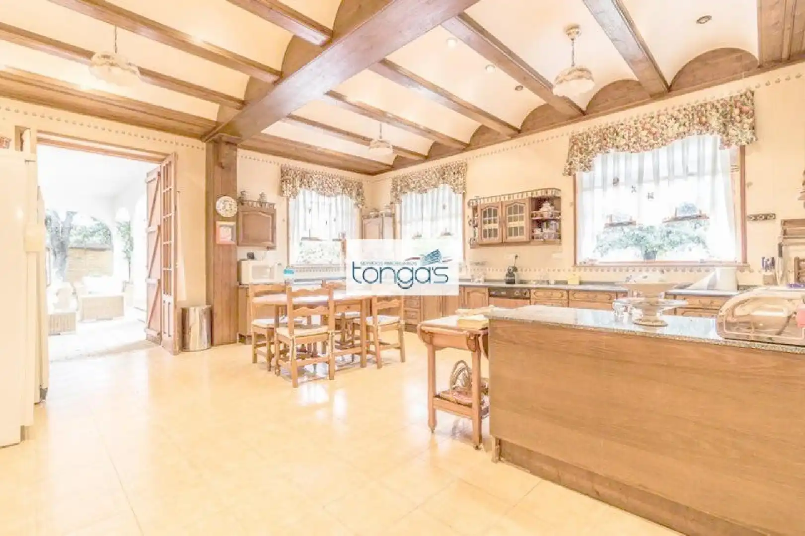 Cocina de Casa o chalet en venta en El Genovés con Aire acondicionado, Calefacción y Jardín privado