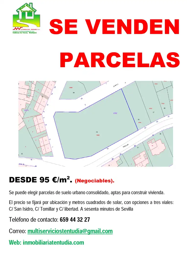 Terreno residencial en venta en N/A