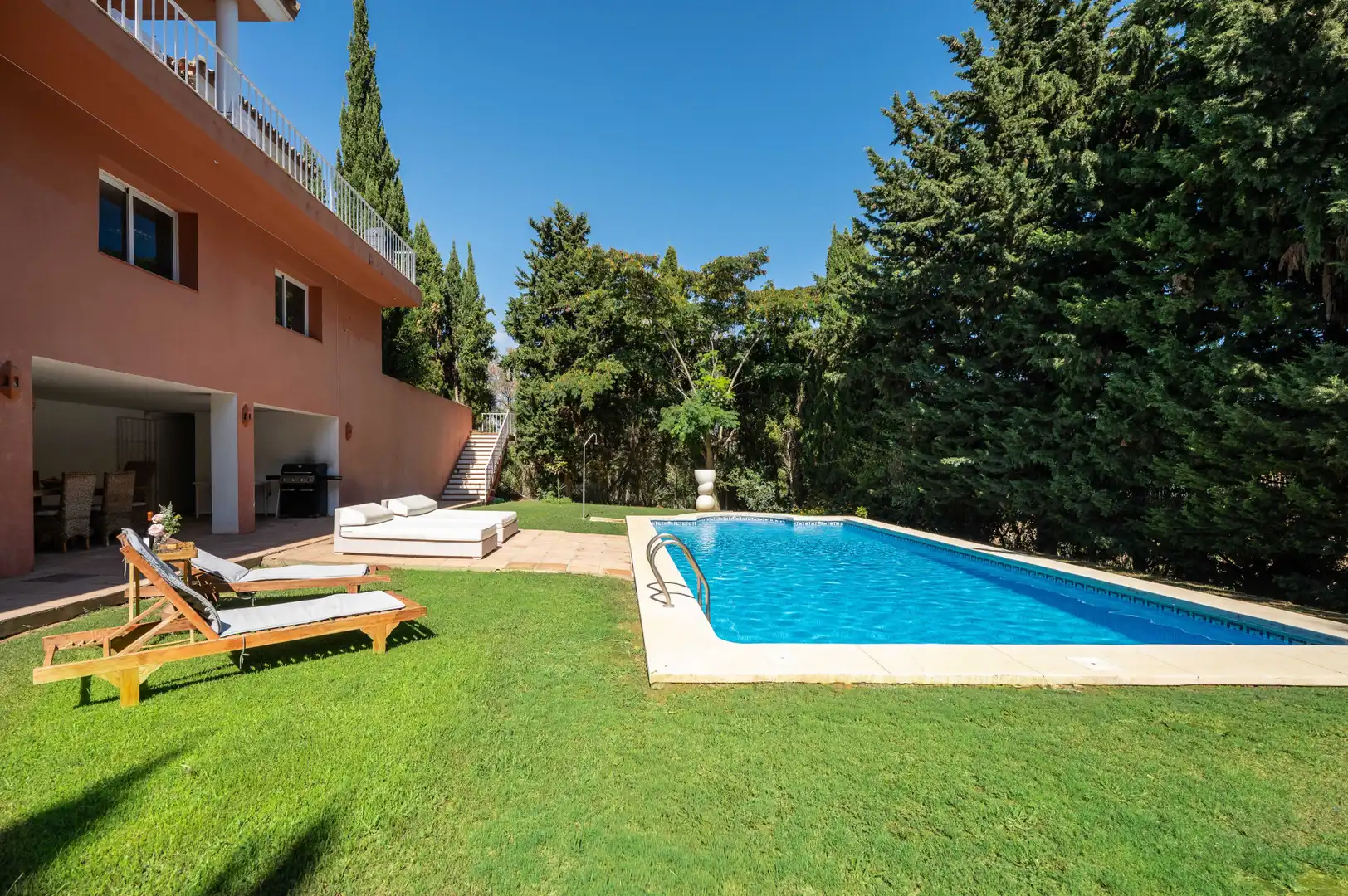 Jardín de Casa o chalet en venta en Sotogrande con Aire acondicionado, Jardín privado y Terraza