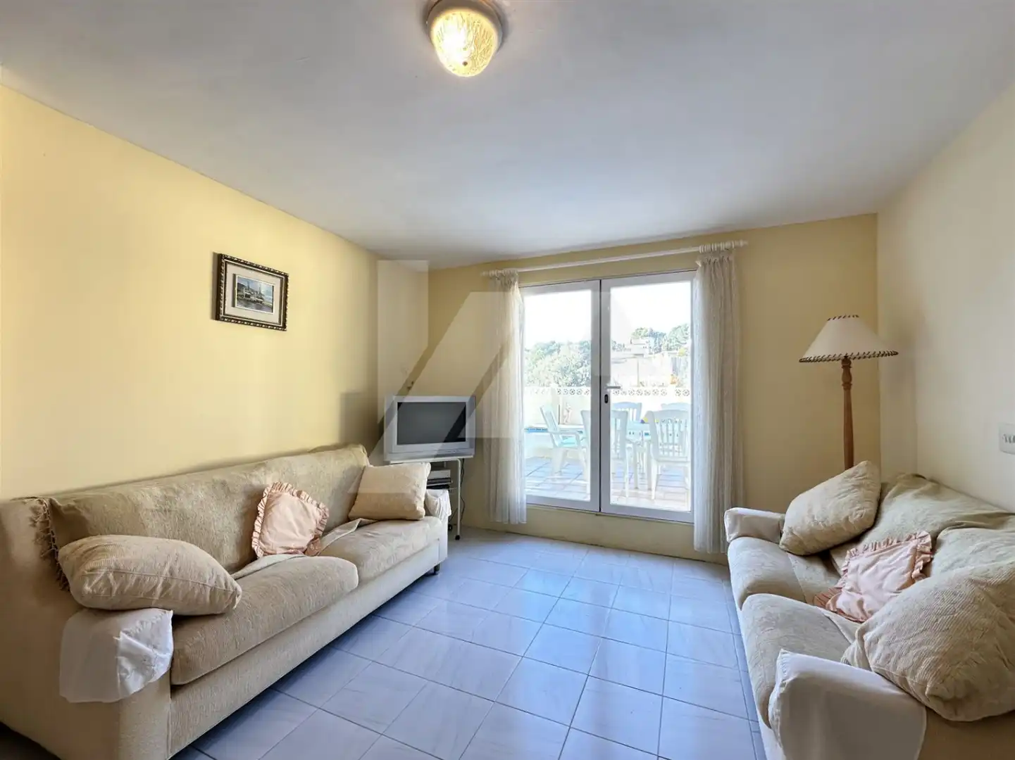 Sala de estar de Casa o chalet en venta en Benissa con Aire acondicionado, Calefacción y Jardín privado