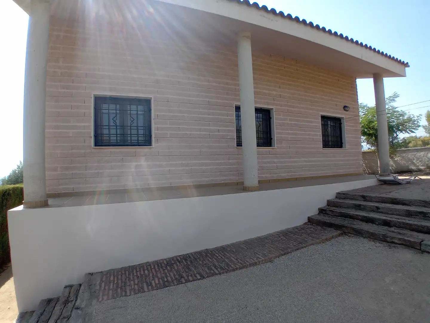 Vista exterior de Casa o xalet en venda en Yátova