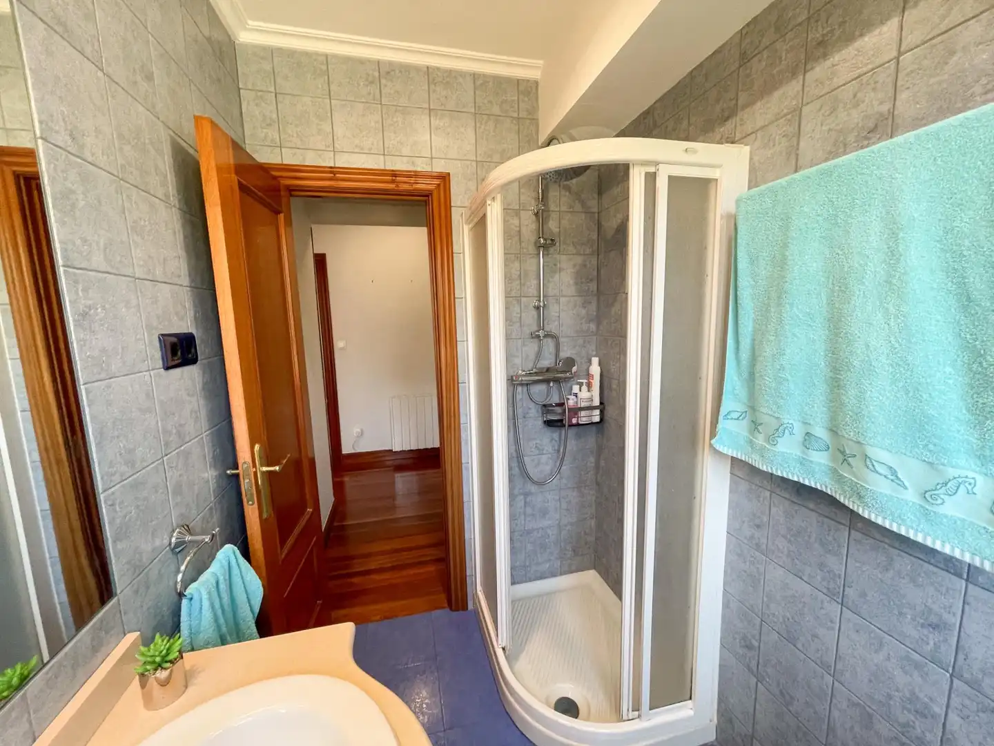 Bathroom of Houses for sale in Abanto y Ciérvana-Abanto Zierbena  with Heating, Private garden and Storage room