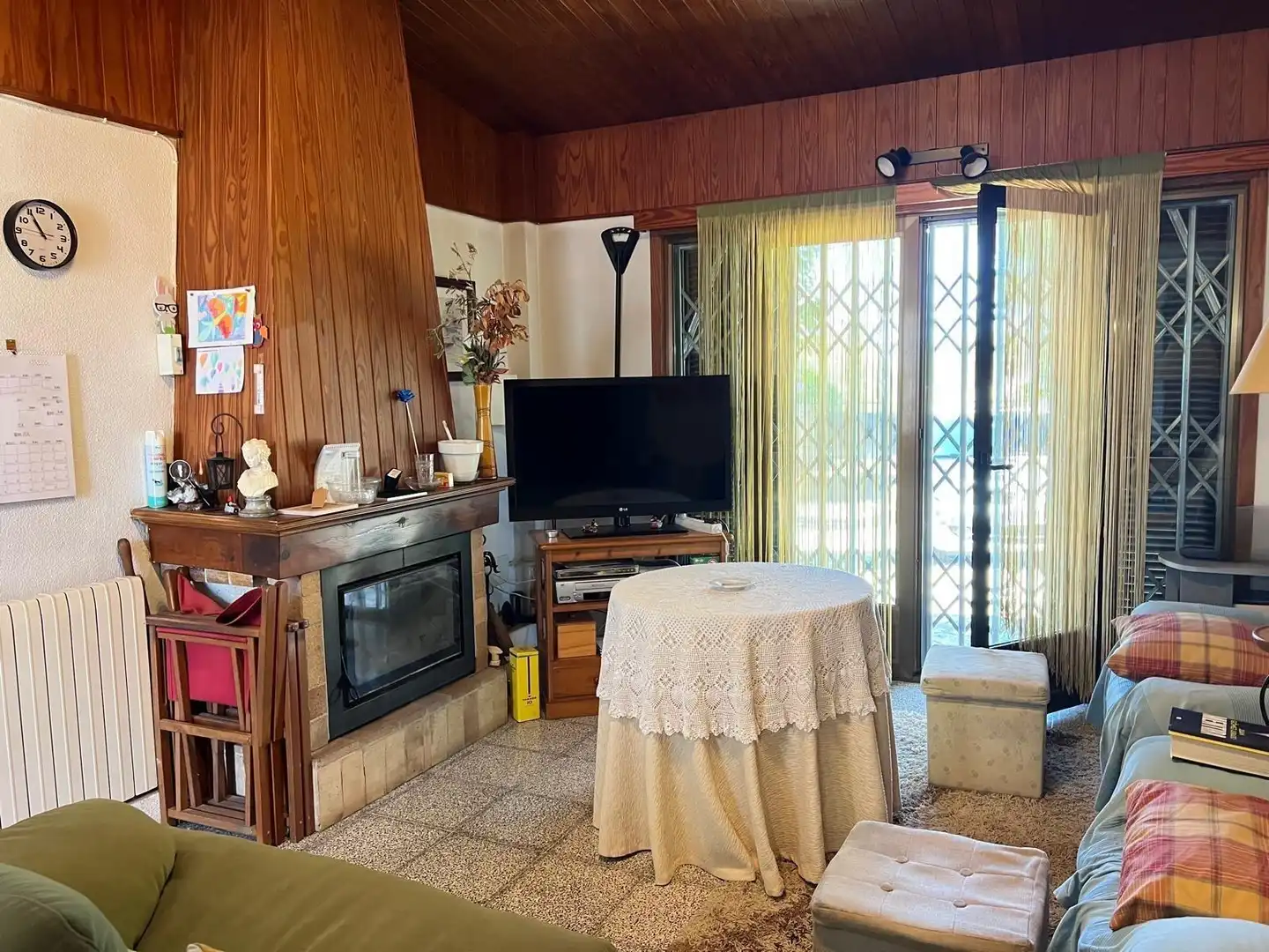 Sala de estar de Finca rústica en venta en Inca con Aire acondicionado, Calefacción y Jardín privado