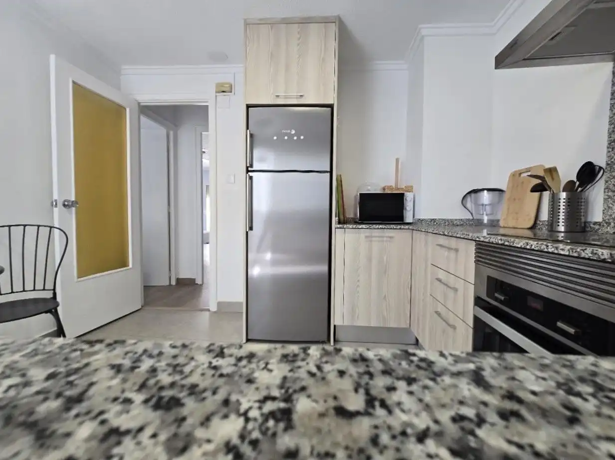 Cocina de Piso de alquiler en Elche / Elx con Amueblado y Balcón