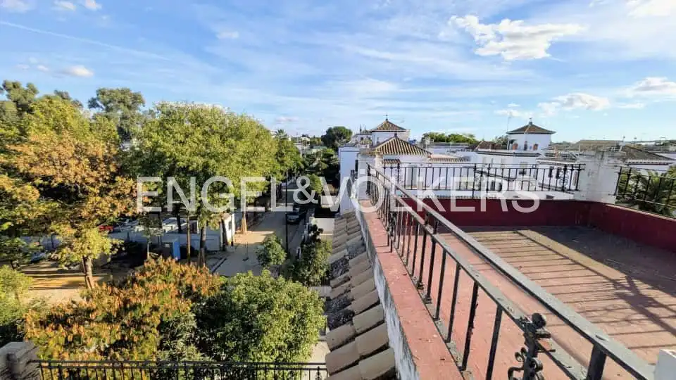 Exterior view of Houses for sale in Sevilla  with Heating, Private garden and Terrace