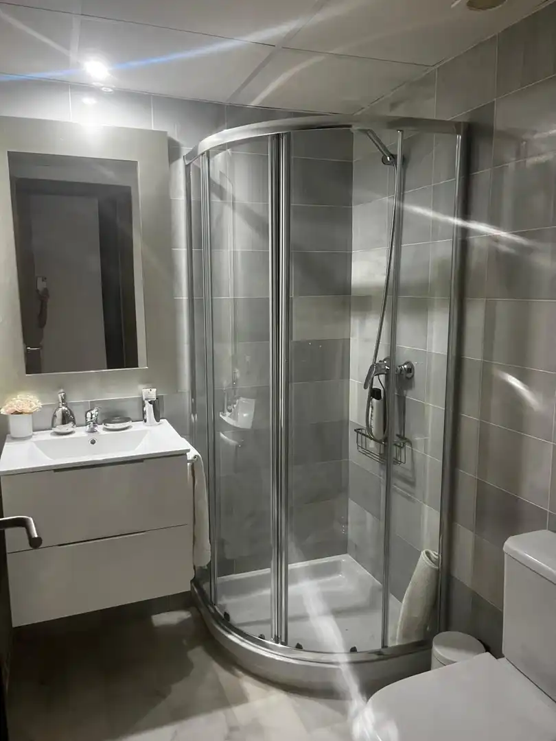 Bathroom of Flat for sale in Ayamonte  with Air Conditioner, Private garden and Terrace