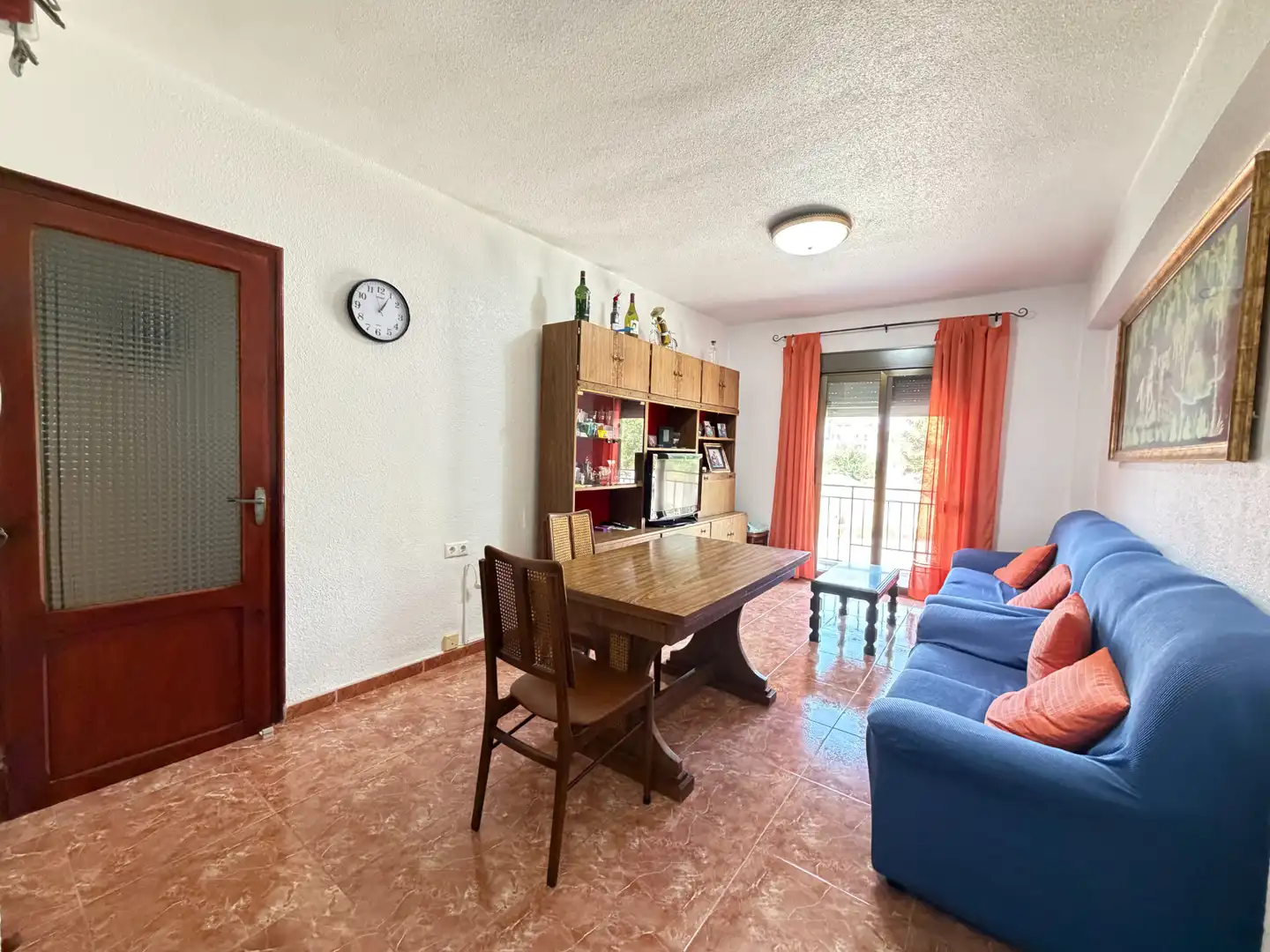 Sala de estar de Piso en venta en Carlet con Terraza, Trastero y Amueblado