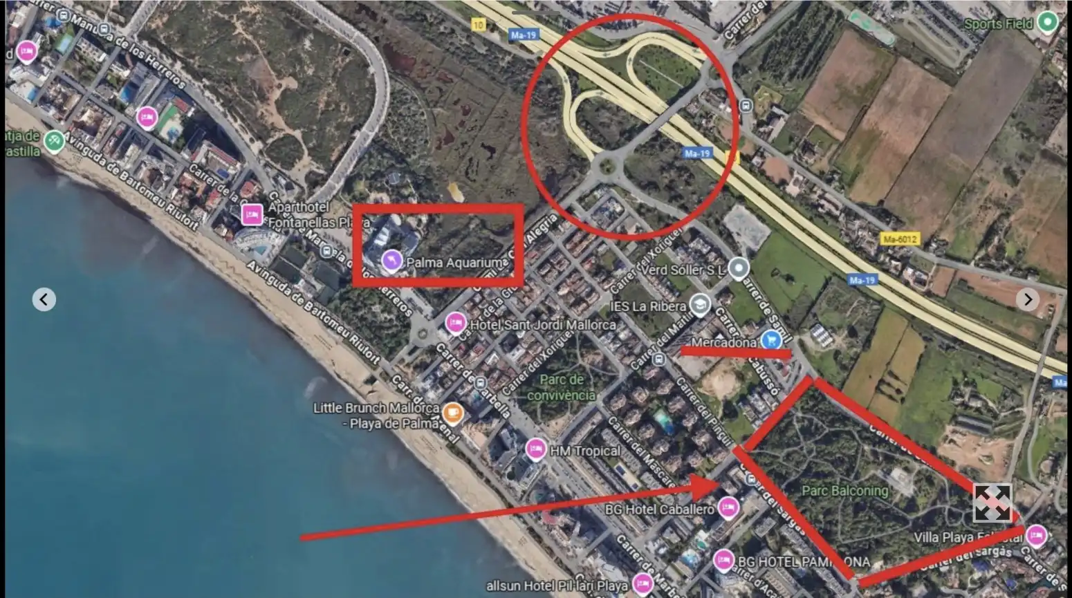 Vista exterior de Ático en venta en  Palma de Mallorca con Aire acondicionado, Terraza y Trastero