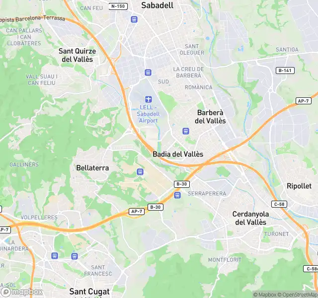 Vista exterior de Piso en venta en Barberà del Vallès
