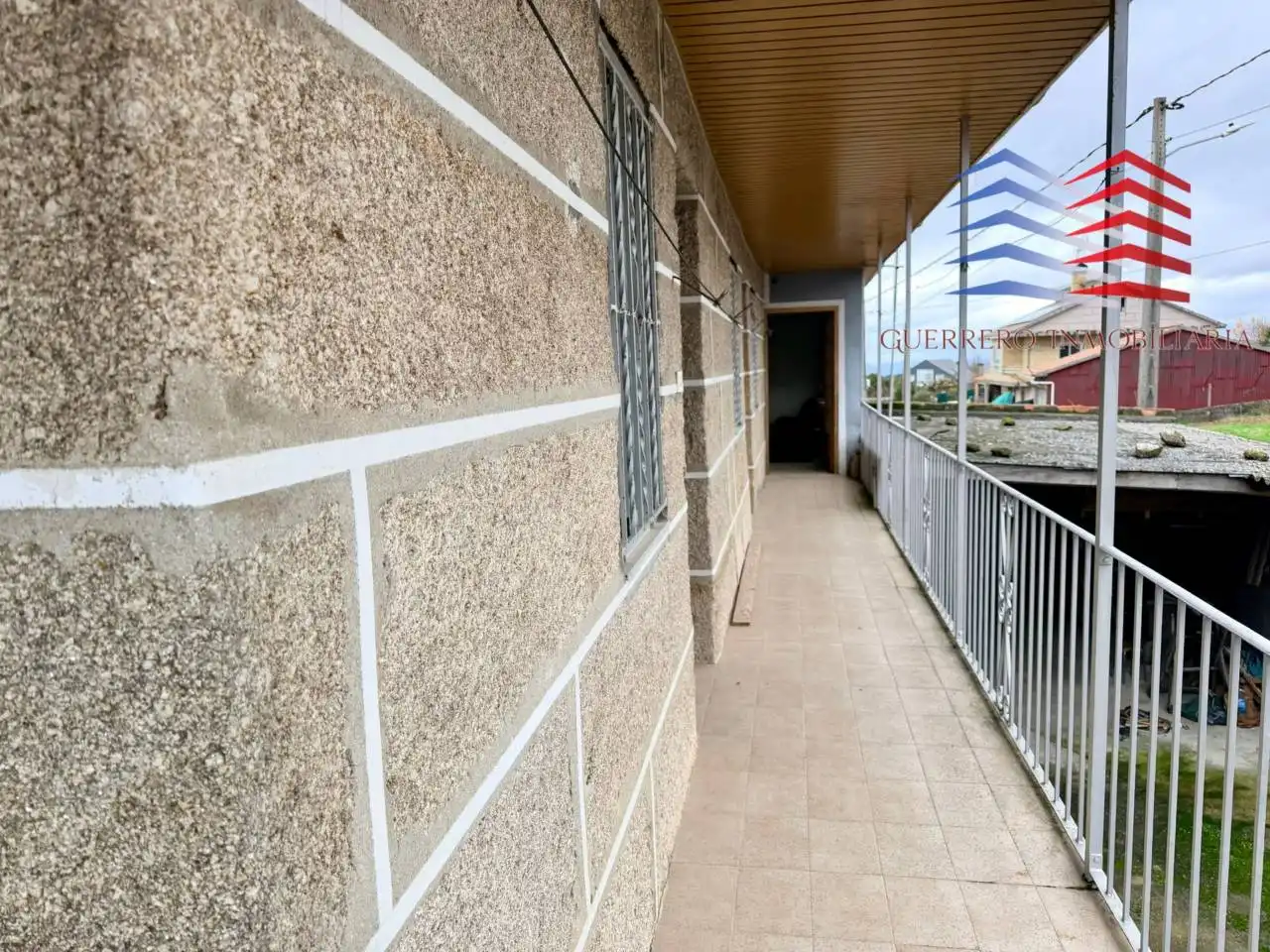 Vista exterior de Casa o chalet en venta en A Bola  con Jardín privado, Trastero y Balcón