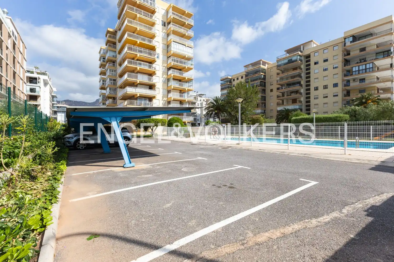 Parking of Flat for sale in Benicasim / Benicàssim  with Heating, Private garden and Terrace