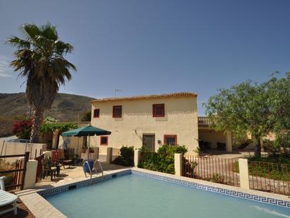 Vista exterior de Finca rústica en venda en Hondón de las Nieves / El Fondó de les Neus