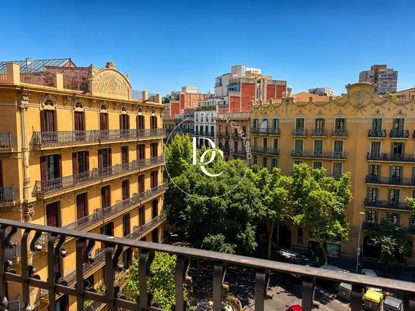 Piso con terraza en venta en Carrer d'Aribau
