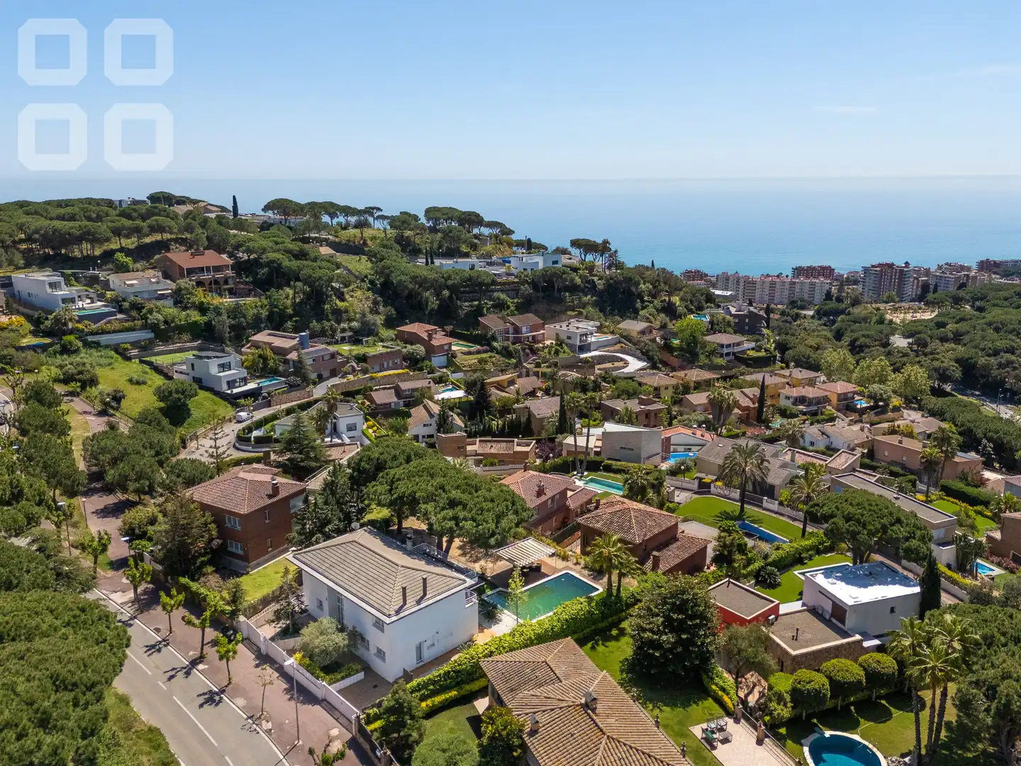 Vista exterior de Casa o chalet en venta en Caldes d'Estrac con Calefacción, Jardín privado y Terraza