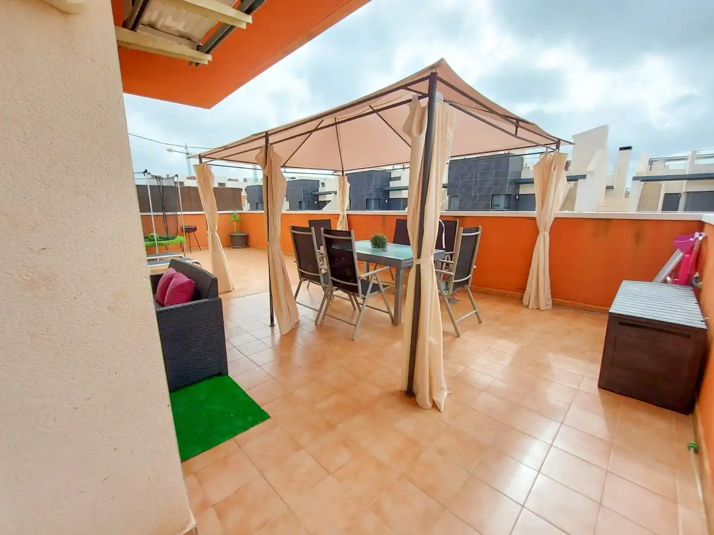 Terraza de Apartamento de alquiler en Orihuela con Aire acondicionado, Calefacción y Terraza