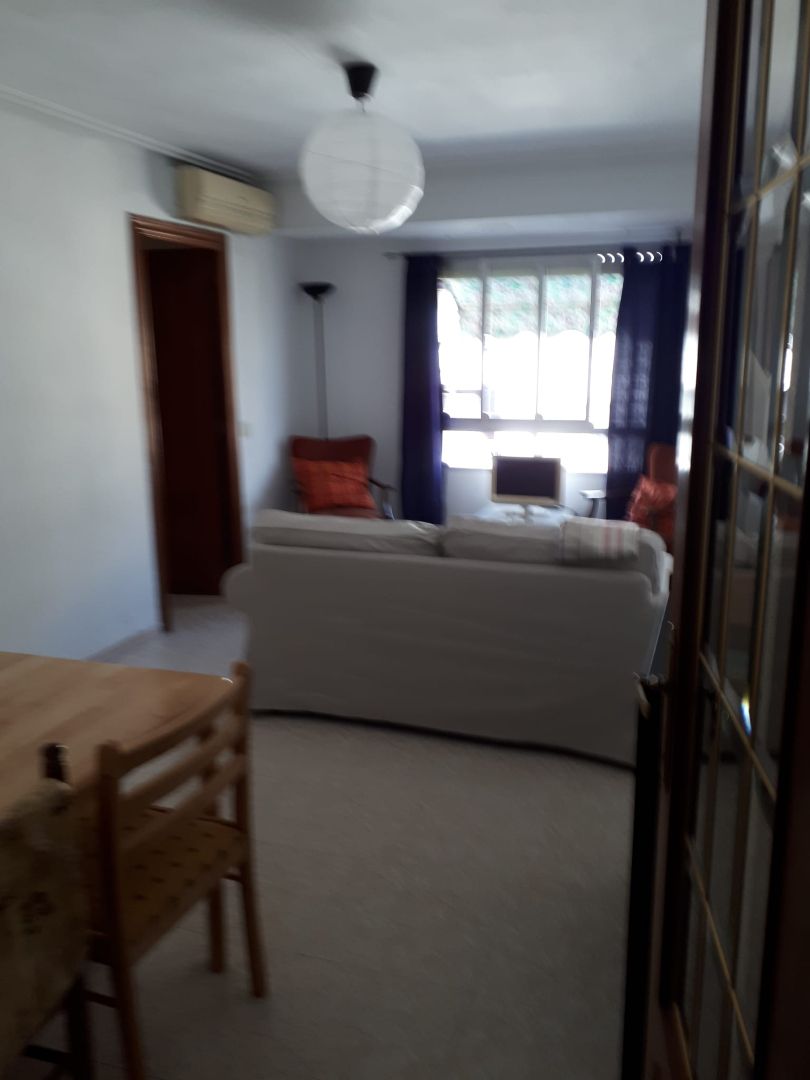 Sala d'estar de Pis en venda en  Valencia Capital amb Aire condicionat, Moblat i Forn