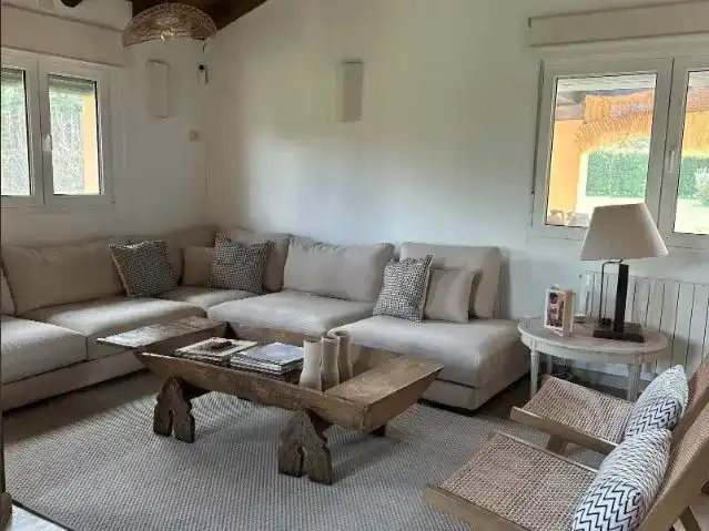 Sala de estar de Casa o chalet de alquiler en Fresno de Cantespino, Segovia
