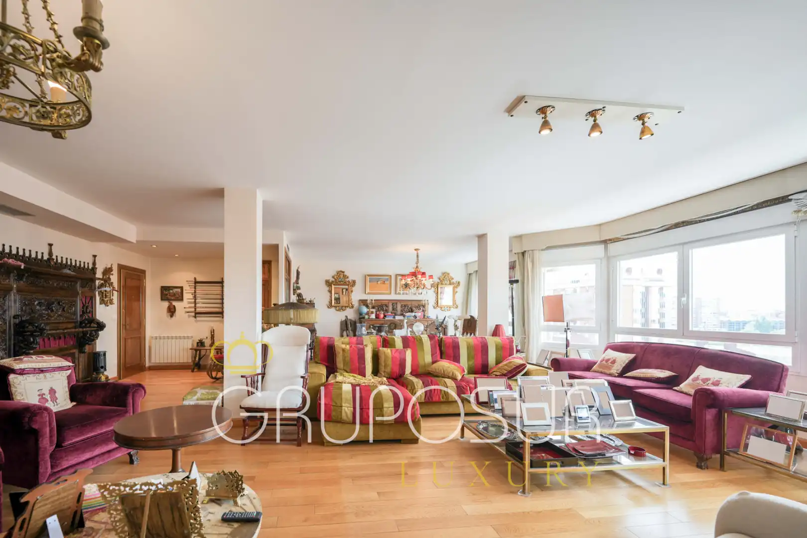 Wohnzimmer von Wohnung zum Verkauf in Valladolid mit Klimaanlage, Heizung und Parkett