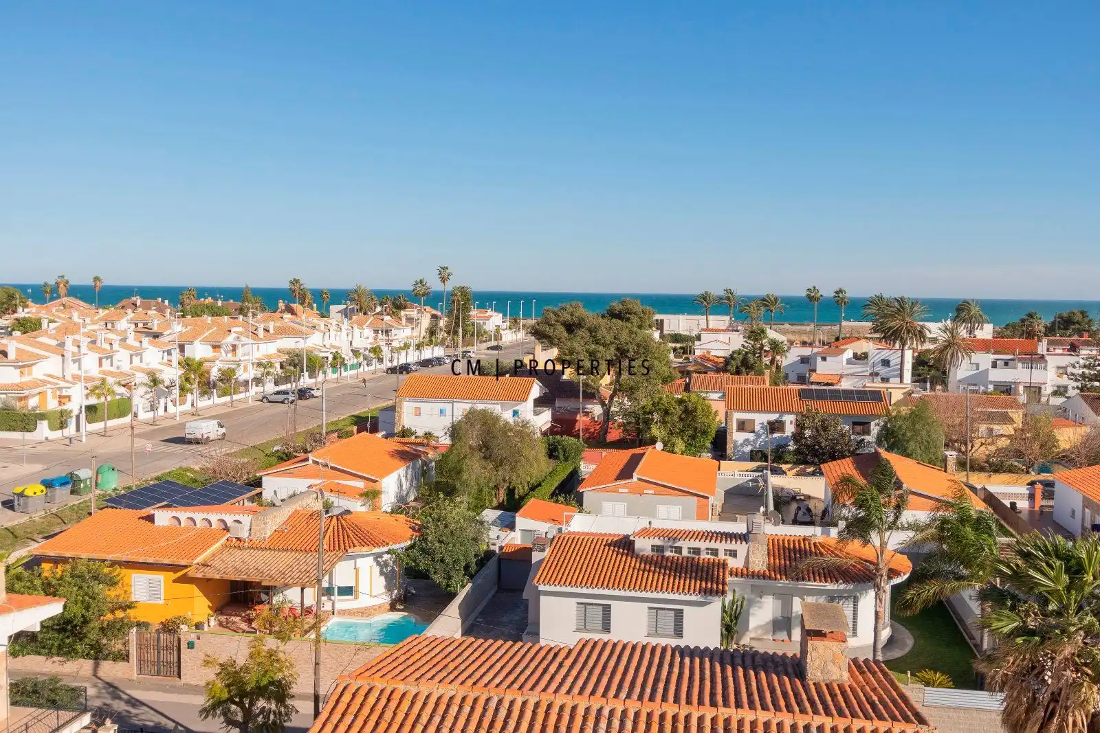 Exterior view of Attic for rent in Sagunto / Sagunt  with Air Conditioner, Heating and Parquet flooring