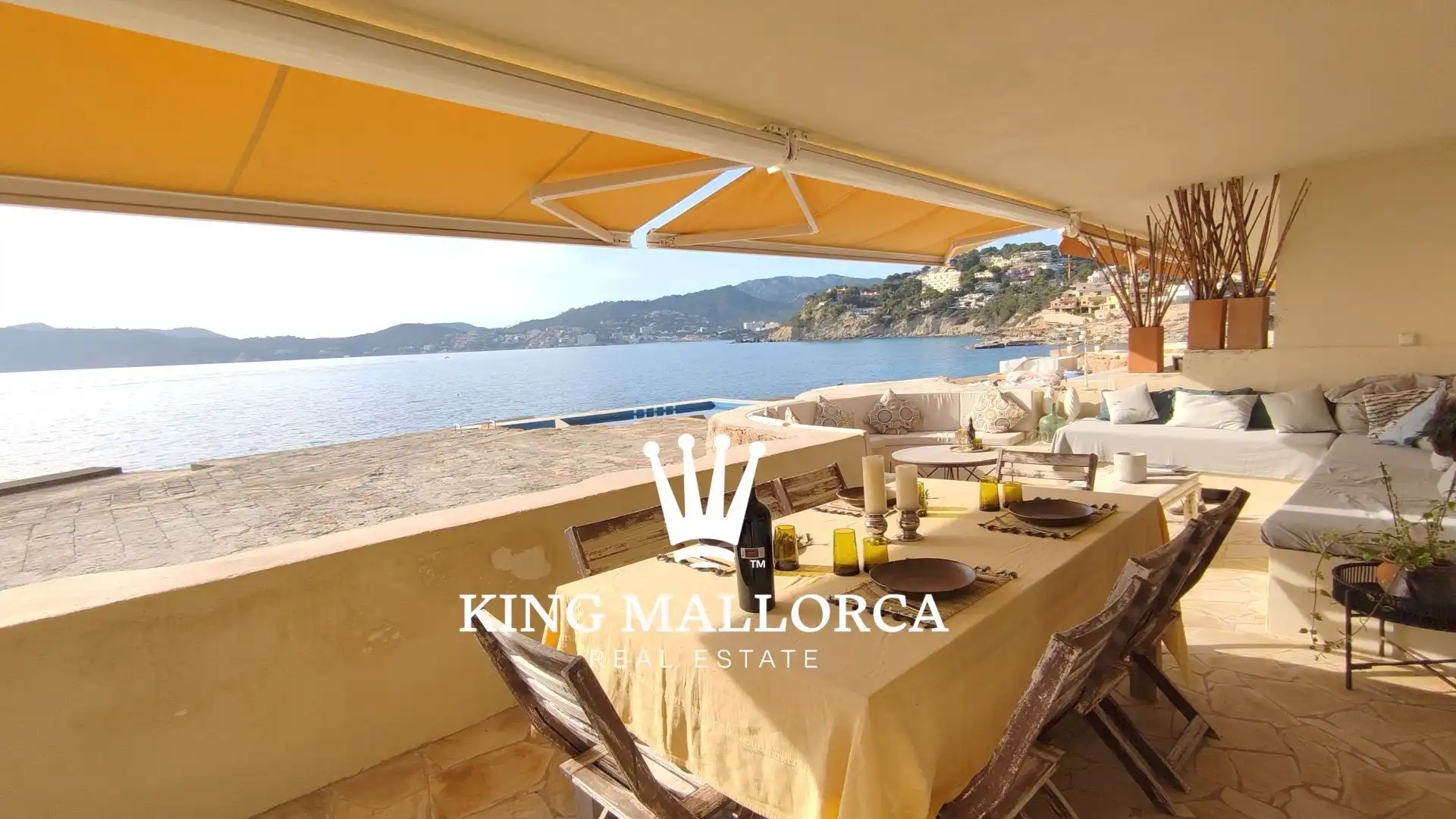 Terrasse von Wohnungen zur Miete in Calvià mit Klimaanlage, Heizung und Terrasse