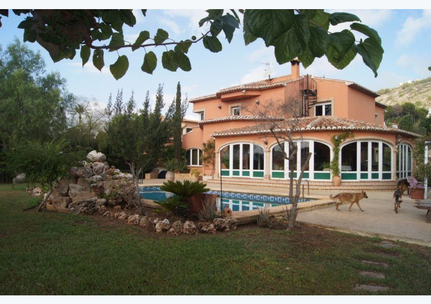 Jardí de Casa o xalet en venda en Jávea / Xàbia amb Aire condicionat i Piscina
